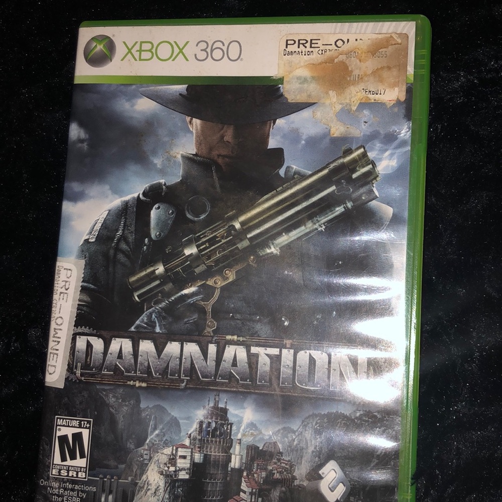 XBOX 360 game‼️ #Damnation #Venetica #NBALive10